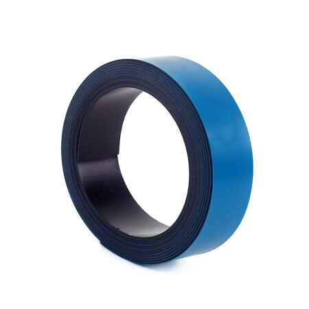 斯图sitoo 彩色磁条彩色pvc磁贴软磁铁教学广告展示磁贴白板边框ST1211  蓝色 2cm*2m