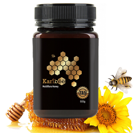 Karibee 可瑞比澳洲原装进口百花蜂蜜TA5+天然活性蜂蜜500g