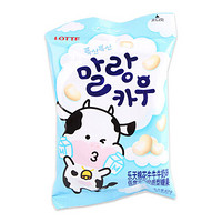 韩国进口 乐天棉花牛牛牛奶味 低度充气胶质性糖果63g