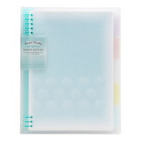 KOKUYO 國譽 淡彩曲奇系列 WSG-RUYP61B B5活頁筆記本 柔光款 藍色 單本裝