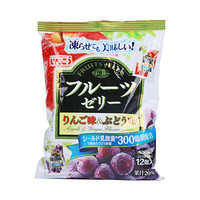 日本进口 真光乳酸菌苹果葡萄味可吸果冻240g