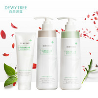 自颜源露DEWYTREE 洗护套装（洗发水480ml+沐浴乳480ml+护发素250ml）白桦树系列