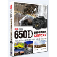 佳能EOS 650D数码单反摄影实拍技巧大全：相机操控+专家级设置+镜头与附件+场景实拍