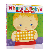 Where Is Baby's Belly Button?   Board book  宝宝的肚脐在哪里？ 英文原版