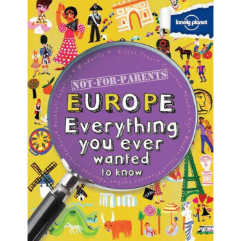 英文原版 Not For Parents Europe 孤独星球旅行指南：欧洲 儿童版