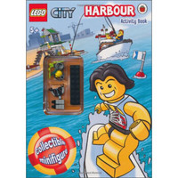 Lego City: Harbour Activity Book With Lego Minifigure[乐高城市：海港活动书籍迷你人仔]