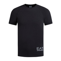EA7 EMPORIO ARMANI 阿玛尼奢侈品男士针织T恤衫 3GPT27-PJ03Z BLACK-1200 XL