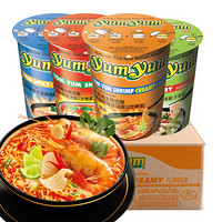 泰国进口 养养牌（ yumyum ）多口味杯面一箱 70克*12杯 组合装 速食方便面