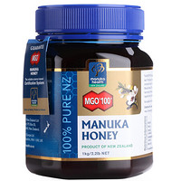 新西兰进口 蜜纽康（Manuka Health）MGO100+麦卢卡蜂蜜 1000g