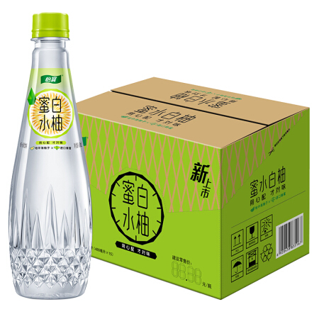 C'estbon 怡宝 蜜水白柚水果饮料 480ml*15整箱装