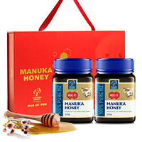 蜜纽康 (Manuka Health) MGO83+麦卢卡蜂蜜375g*2瓶红色花语礼盒