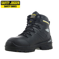 Safety Jogger PREMIUM S3 防砸防刺穿防静电耐高温中帮安全鞋 871000 黑色 41 少量库存 订制款