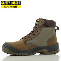 Safety Jogger DAKAR-EH S3 防砸防刺穿绝缘透气安全鞋 200147 棕色 47 少量库存 订做款