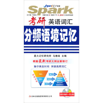 星火英语2014：考研英语词汇分频语境记忆（附MP3光盘1张）