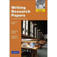 Writing Research Papers: A Complete Guide (International Edition)
