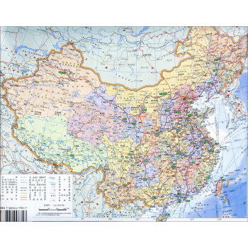 中国知识地图-儿童房专用挂图