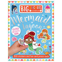 泻湖美人鱼 小手大贴纸Big Stickers for Little Hands Mermaid