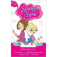 Sparkle Spa 4-Books-In-1!: All That Glitters; Pu