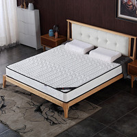 L&S 床垫 席梦思双人床独立弹簧床垫子 优雅白2.0*0.2*1.8米