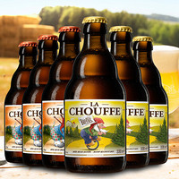 舒弗（CHOUFFE）比利时 原瓶进口 精酿 舒弗*3/麦克舒弗*3啤酒 组合装 330ml*6瓶