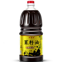 林香园 传统小榨纯正菜籽油 非转基因食用油1.8L