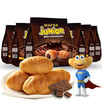 几牛（Junior）几牛迷你夹心牛角面包（巧克力味）-40g*6包礼盒装   Junior Mini Croissant Chocolate