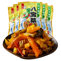一只鼎  上海特产八宝菜即食下饭菜 酱菜咸菜泡菜早餐腌菜方便食品袋装840g（168g*5袋）
