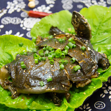 冷江甲鱼肉熟食即食卤甲鱼生态鳖私房菜200-220g/袋