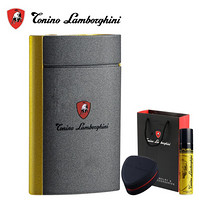 Tonino Lamborghini 德尼露·兰博基尼打火机电子充气打火机蓝焰直冲防风打火机生日节日礼物TTR016030金色