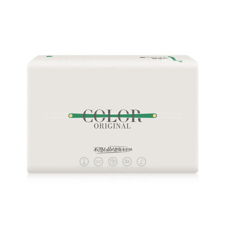 福运来 原浆抽纸  定制款大抽纸 3层 100抽/包 青