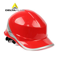 代尔塔（DELTAPLUS）102018 钻石5型 ABS 绝缘安全帽 红色 1个 定制款