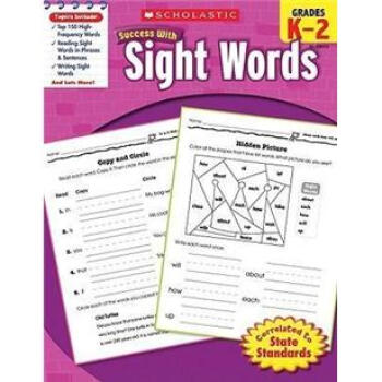 Scholastic Success with Sight Words