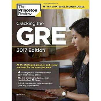 Cracking the GRE with 4 Practice Tests, 2017 Edi