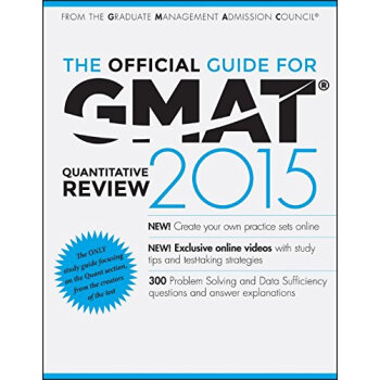 The Official Guide for GMAT Quantitative Review 2015 with Online Question Bank and Exclusive Video