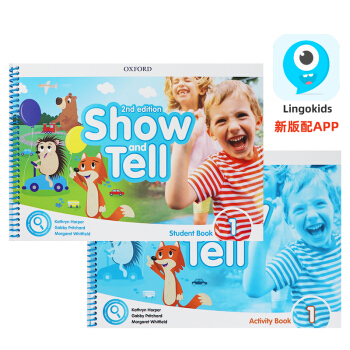 牛津大学 show and tell 1级别国际幼儿园教材 课本+练习册+APP+在线视频