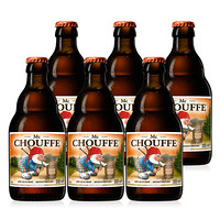 舒弗（CHOUFFE）比利时 原瓶进口 精酿 麦克舒弗啤酒 330ml*6瓶