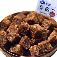五洲 休闲零食 肉干肉脯 牛肉干 麻辣味 118g/袋