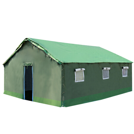 星工 XINGGONG 救灾帐篷 1000D加厚加胶防水帆布 三层加棉绗缝帐篷定制 5米*8米