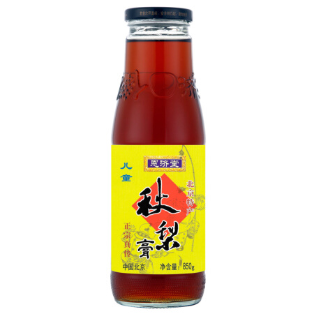 恩济堂 儿童秋梨膏850g