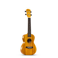 贝加尔（baikal）单板尤克里里学生初学者乌克丽丽23寸原木面单小吉他