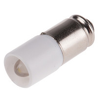 欧时RS ProLED指示灯信号灯203587白色小型槽灯泡单芯片5mm灯
