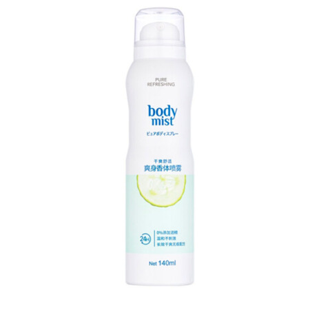 名创优品（MINISO）爽身香体喷雾 柠檬果香 140ml （腋下持久干爽止汗露）