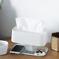 旺家星卫生间纸巾盒厕所浴室置物架防水家用多功能收纳柜客厅卧室厨房抽纸盒