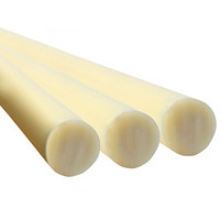 英耐特 尼龙棒 塑料棒材 PA6尼龙棒料 耐磨棒 圆棒 韧棒材 可定制 φ140mm*一米价格