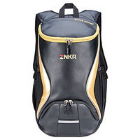 指南客ZNKR黄金甲 户外装备包 双肩包 电脑包 时尚潮流男包  Z1805黑色