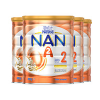 a2 澳洲进口 雀巢（Nestle）能恩 NAN 超级A2配方奶粉2段(6-12个月) 800g*4罐装