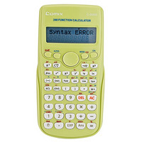 齐心（COMIX）C-85MS时尚函数计算器 240种功能科学计算机(适用于初高中生) 绿色