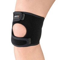 赞斯特 ZAMST JK-1护膝 压迫膝盖骨下方及成长期膝盖损伤保护膝关节减轻负荷运动护具(1只装) L码