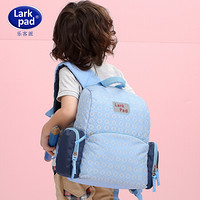Larkpad乐客派儿童背包3-6周岁幼儿园书包男孩女孩超轻减负双肩包 清新蓝