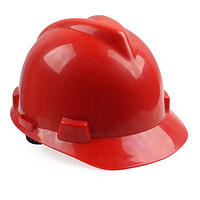梅思安 （MSA） V-Gard  10146509 ABS标准型安全帽 一指键帽衬D型下颏带 建筑工地防幢安全帽  红色 定做